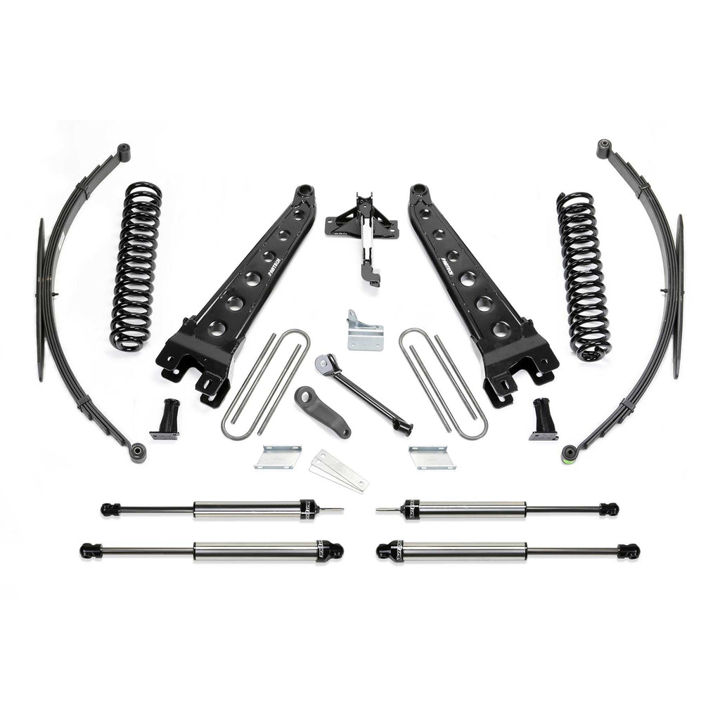 08-16-Ford-F250350-4Wd-8In-Rad-Arm-Sys-WCoils--Rr-Lf-Sprngs--Dlss-Shks