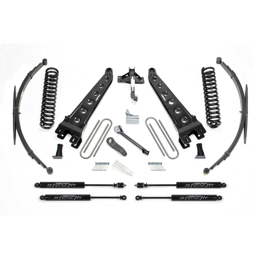 08-16-Ford-F250350-4Wd-8In-Rad-Arm-Sys-WCoils--Rr-Lf-Sprngs--Stealth