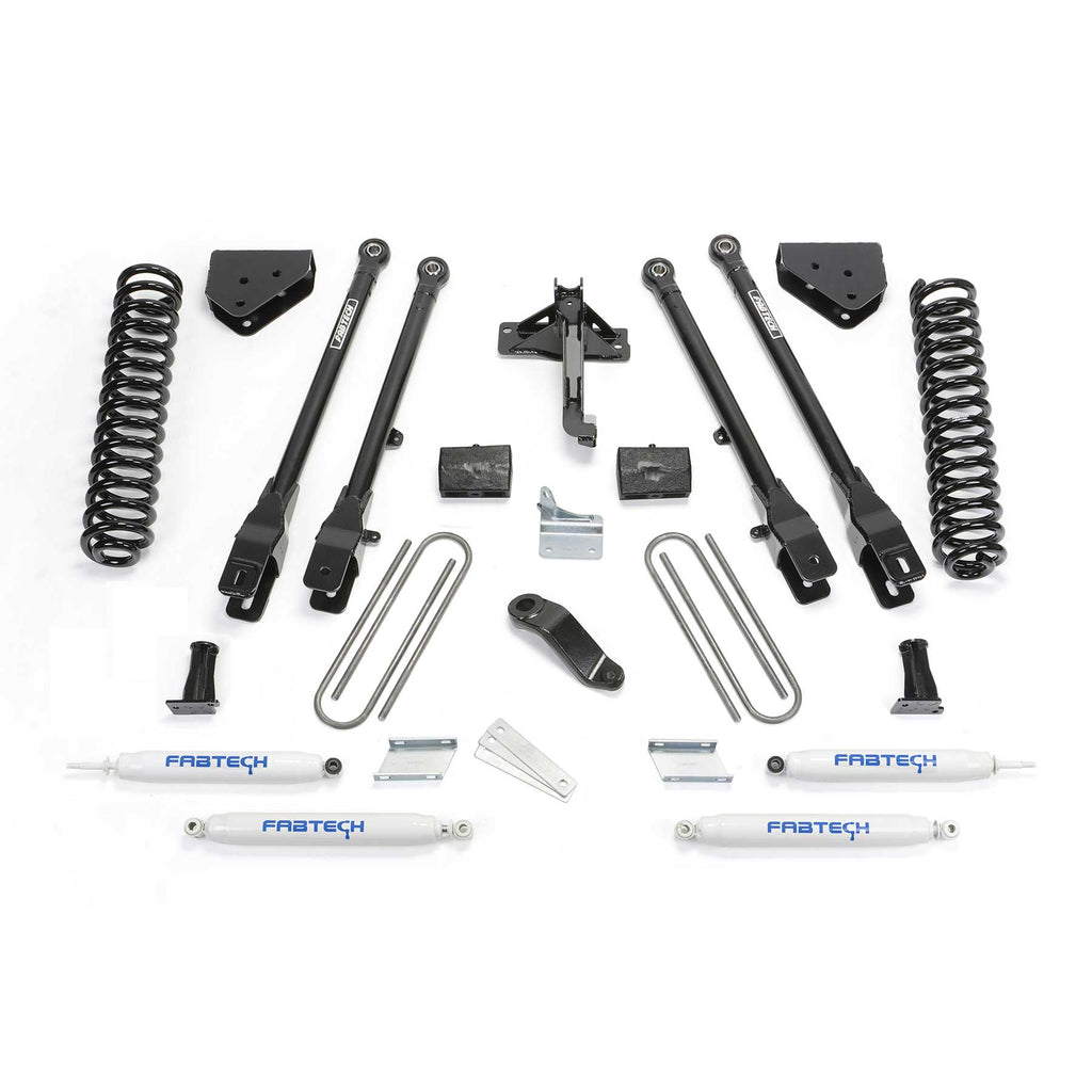 08-16-Ford-F250F350-4Wd-4In-4Link-Sys-WCoils--Perf-Shks