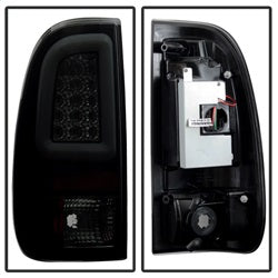 08-16-Ford-Super-Duty-F-250-V3-Light-Bar-Led-Tail-Lights---Blk-Smoke-Alt-Yd-Fs07v3-Lbled-Bsm