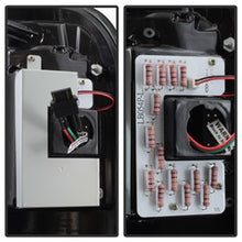 Load image into Gallery viewer, 08-16-Ford-Super-Duty-F-250-V3-Light-Bar-Led-Tail-Lights---Blk-Smoke-Alt-Yd-Fs07v3-Lbled-Bsm