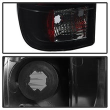 Load image into Gallery viewer, 08-16-Ford-Super-Duty-F-250-V3-Light-Bar-Led-Tail-Lights---Blk-Smoke-Alt-Yd-Fs07v3-Lbled-Bsm