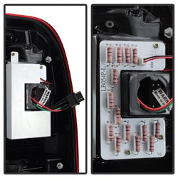 08-16-Ford-Super-Duty-F-250-V3-Light-Bar-Led-Tail-Lights---Red-Clear-(Alt-Yd-Fs07v3-Lbled-Rc)