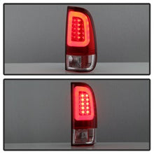 Load image into Gallery viewer, 08-16-Ford-Super-Duty-F-250-V3-Light-Bar-Led-Tail-Lights---Red-Clear-(Alt-Yd-Fs07v3-Lbled-Rc)