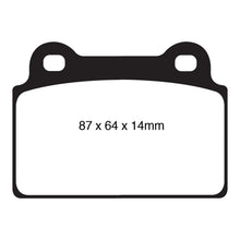 Load image into Gallery viewer, 08-16-Mitsubishi-Lancer-Evo-10-2.0-Turbo-(1-Piece-Rotor)-Redstuff-Rear-Brake-Pads