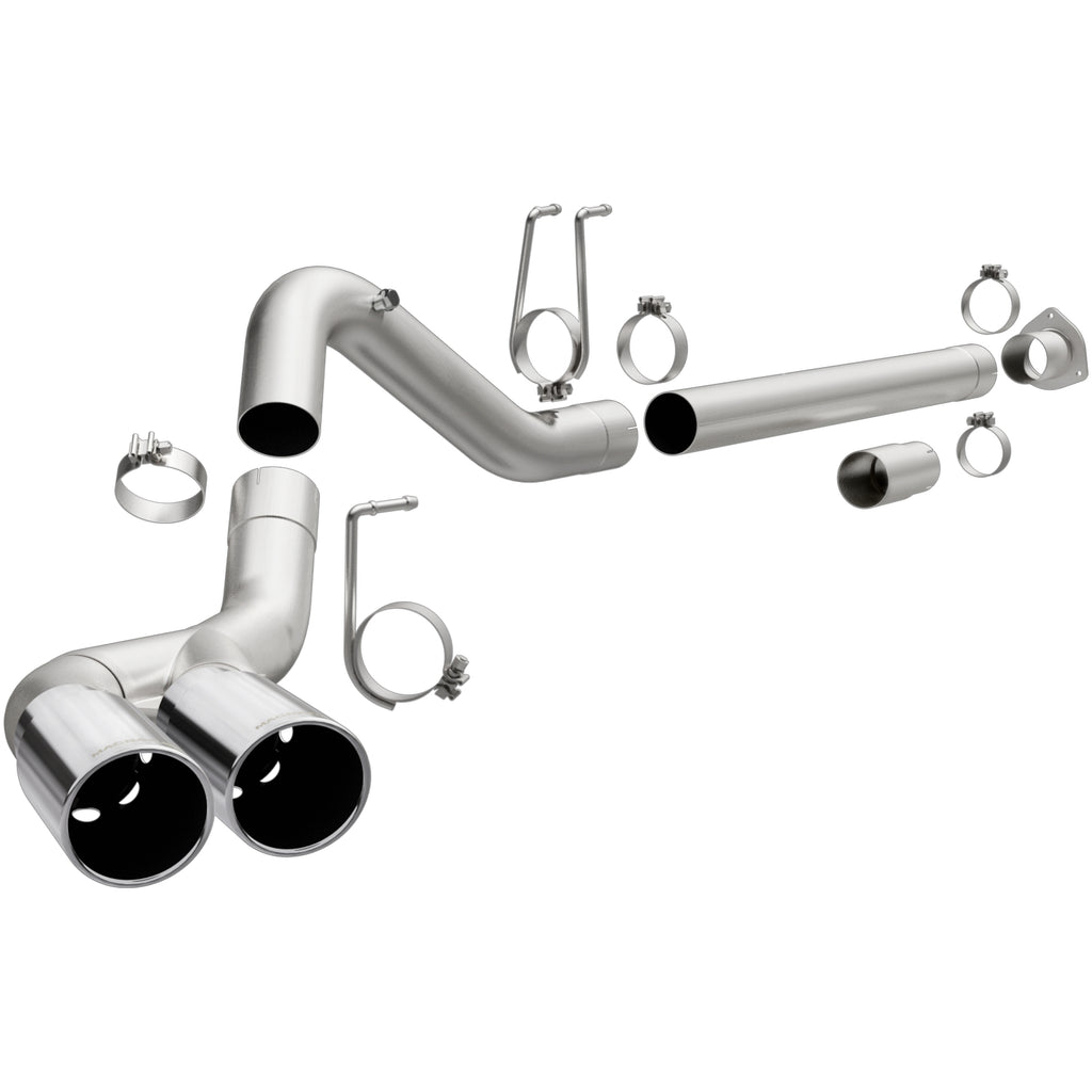 08-17-Ford-F-250F-350F-450-4.6L6.7-Dpf-Back-Ss-4In-Dual-Single-Passenger-Side-Rear-Exit