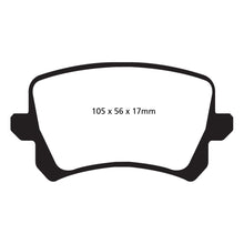 Load image into Gallery viewer, 08-17-Volkswagen-Passat-Cc-Yellowstuff-Rear-Brake-Pads