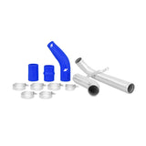 Mishimoto MMICP-EVO-10UBL Mitsubishi Lancer Evolution X Upper Intercooler Pipe Kit, Blue, 2008+