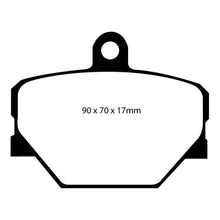 Load image into Gallery viewer, 08-Smart-Fortwo-1.0-Greenstuff-Front-Brake-Pads