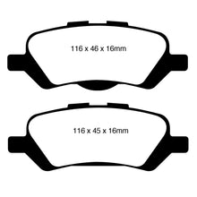 Load image into Gallery viewer, 08-Toyota-Venza-2.7-Greenstuff-Rear-Brake-Pads