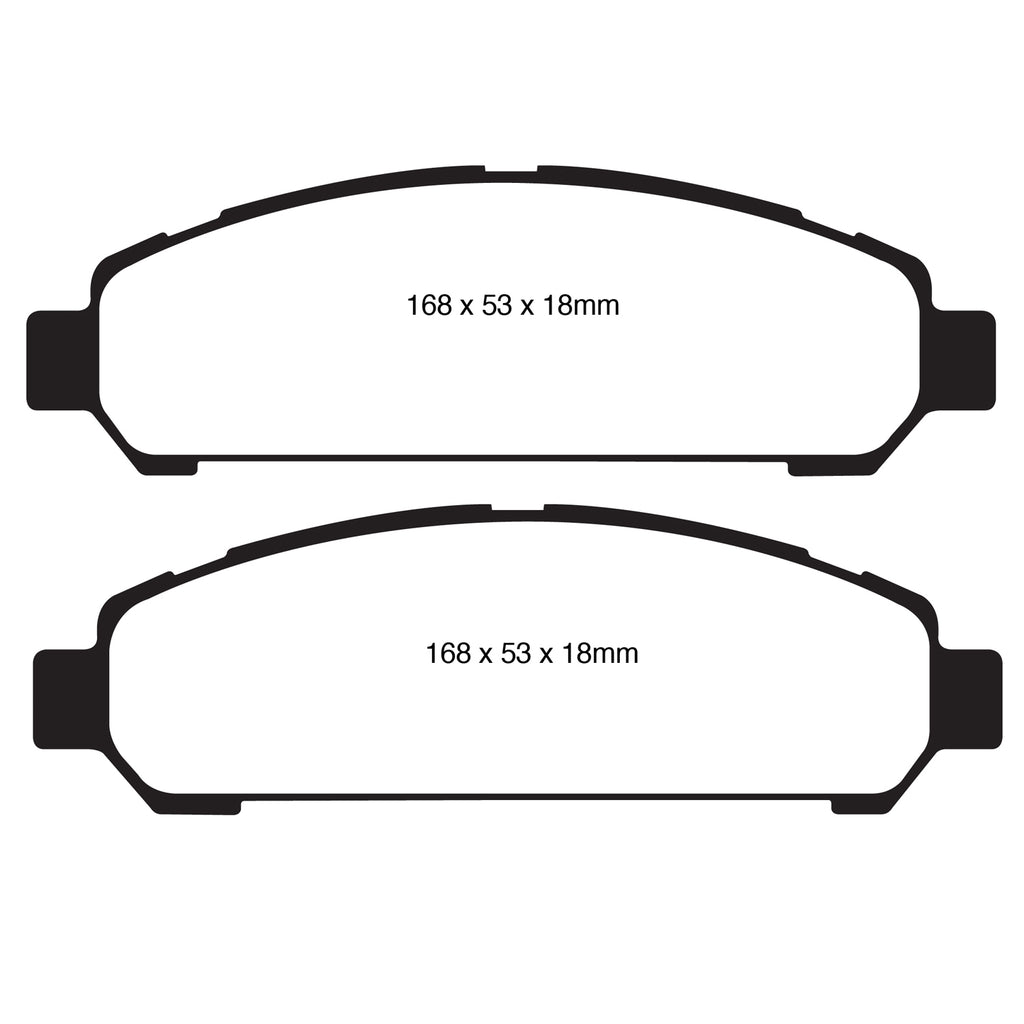 08-Toyota-Venza-2.7-Redstuff-Front-Brake-Pads