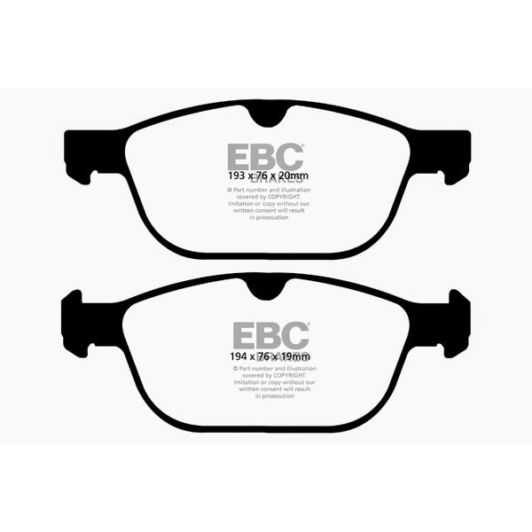 08-Volvo-Xc60-3.0-Turbo-Redstuff-Front-Brake-Pads