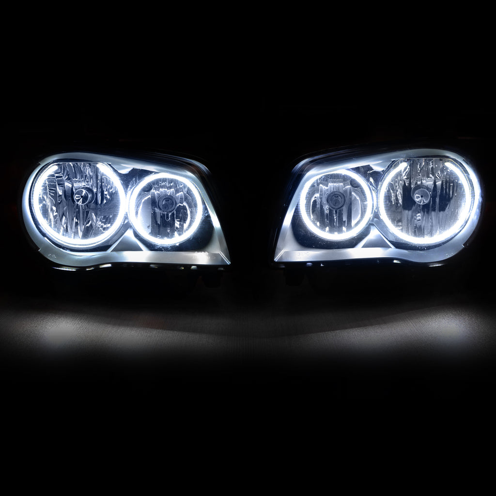 0810-Bmw-1-Series-Led-Head-Light-Halo-Kit-Red