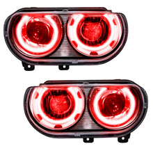 Load image into Gallery viewer, 0810-Challenger-Smd-Hl-(Hid-Style)Red(Only-Works-WFactory-Hid-Headlights)