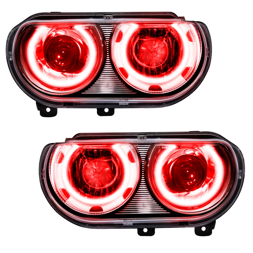 0810-Challenger-Smd-Hl-(Hid-Style)Red(Only-Works-WFactory-Hid-Headlights)