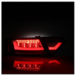0812-Audi-A5-Led-Tail-Lightsled-Model-Only(Not-Compatible-With-Incandescent-Model)Red-Clear