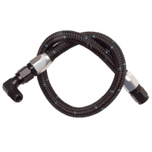 Load image into Gallery viewer, Edelbrock 81233 Black Braided Stainless Steel Fuel Hose Kit