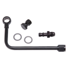 Load image into Gallery viewer, Edelbrock 81263 Black Steel Fuel Line With 3/8" Barbed End Inlet And Without Fuel Filter