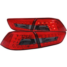 Load image into Gallery viewer, 0815-Mitsubishi-Lancer-Led-RedSmoke-4-Pcs-Led-Taillights-DriverPassenger