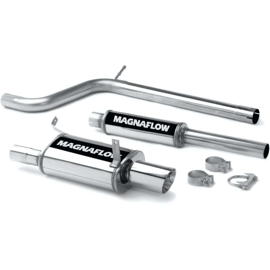 MagnaFlow Exhaust Products 16657 Street Series Polished Cat-Back System for Select Mitsubishi Eclipse