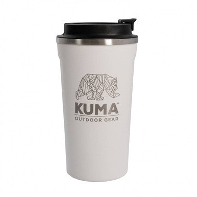 KUMA 202-KM-CT-WH Coffee Tumbler, White - 500mL