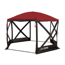 Load image into Gallery viewer, KUMA 507-KM-SBDDG-RB Super Bear Den Deluxe Gazebo - Red/Black