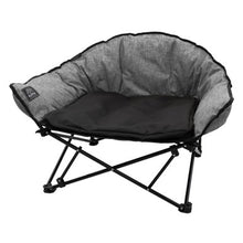 Load image into Gallery viewer, KUMA 844-KM-DG-SG Lazy Bear Dog Bed - Sage/Black