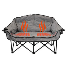 Load image into Gallery viewer, KUMA 849-KM-BBHDC-HG Bear Buddy HEATED Chair w/ Power Bank - Heather Grey
