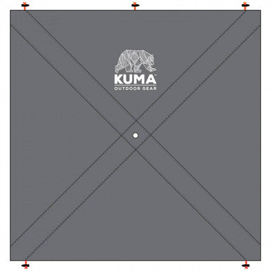 KUMA 496-KM-BDG-PP Bear Den Gazebo - Privacy Panel -Grey