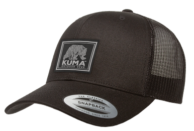KUMA 6606-KM-HAT-BK/BK Hat - 2 Tone  - Black/Black