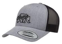 Load image into Gallery viewer, KUMA 215-KM-HAT-E-HG/BK Hat - 2-Tone Embroidered - Heather/Black