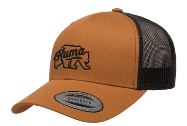 KUMA 215-KM-HAT-E-KH/BK Hat - 2-Tone Embroidered - Khaki/Black