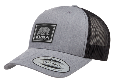KUMA 6606-KM-HAT-HG/BK Hat - 2 Tone  - Heather Grey /Black