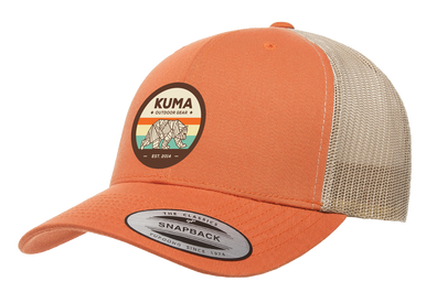KUMA 6606T-KM-HAT-OR/KH Hat - Backtrack - Rustic Orange/Khaki
