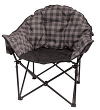 Load image into Gallery viewer, KUMA 433-KM-LBCH-GPB Lazy Bear Chair - Grey/Black Plaid