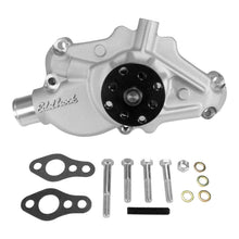 Load image into Gallery viewer, Edelbrock 88150 Water Pump for Small-Block 1984-91 350 c.i.d. Corvettes in Satin Finish (Short) for Select Chevrolet Corvette