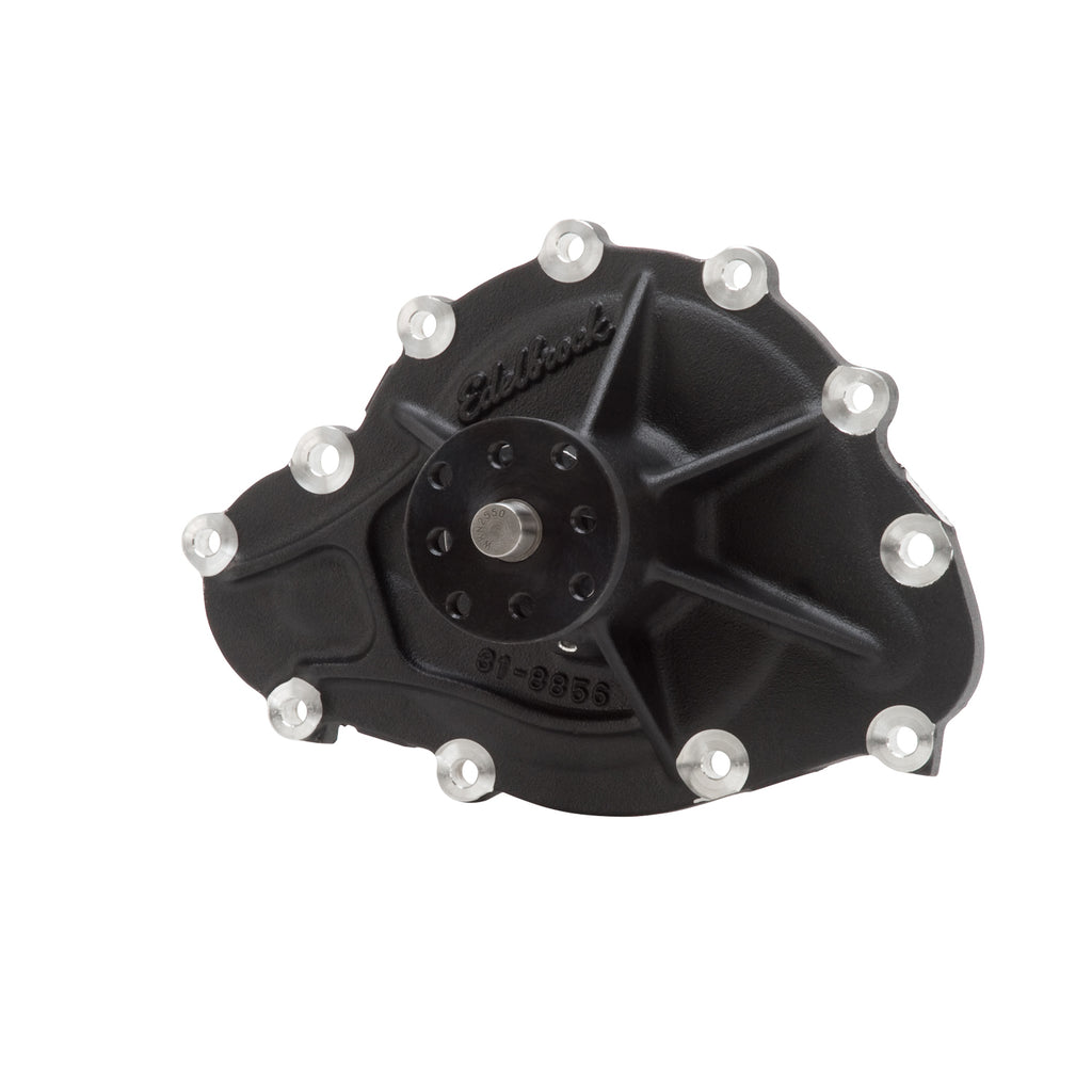 Edelbrock 88563 Water Pump for Pontiac, Standard Rotation in Black Finish for Select Buick LeSabre, Oldsmobile 98, Oldsmobile Custom Cruiser, Pontiac Bonneville, Pontiac Catalina, Pontiac Executive, Pontiac Firebird, Pontiac GTO, Pontiac Grand Am,