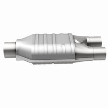 Load image into Gallery viewer, MagnaFlow Exhaust Products 94007 Standard Grade Universal Catalytic Converter for Select Alfa Romeo 164, Alfa Romeo Milano, BMW 325i, BMW 325iX, BMW 325is, BMW 525iT, BMW 528e, BMW 533i, BMW 535i, BMW 633CSi, BMW 635CSi, BMW 733i, BMW 735i, BMW 735iL,