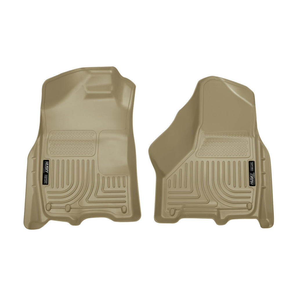 09-10-Dodge-Ram-150025003500-Weatherbeater-Front-Row-Tan-Floor-Liners