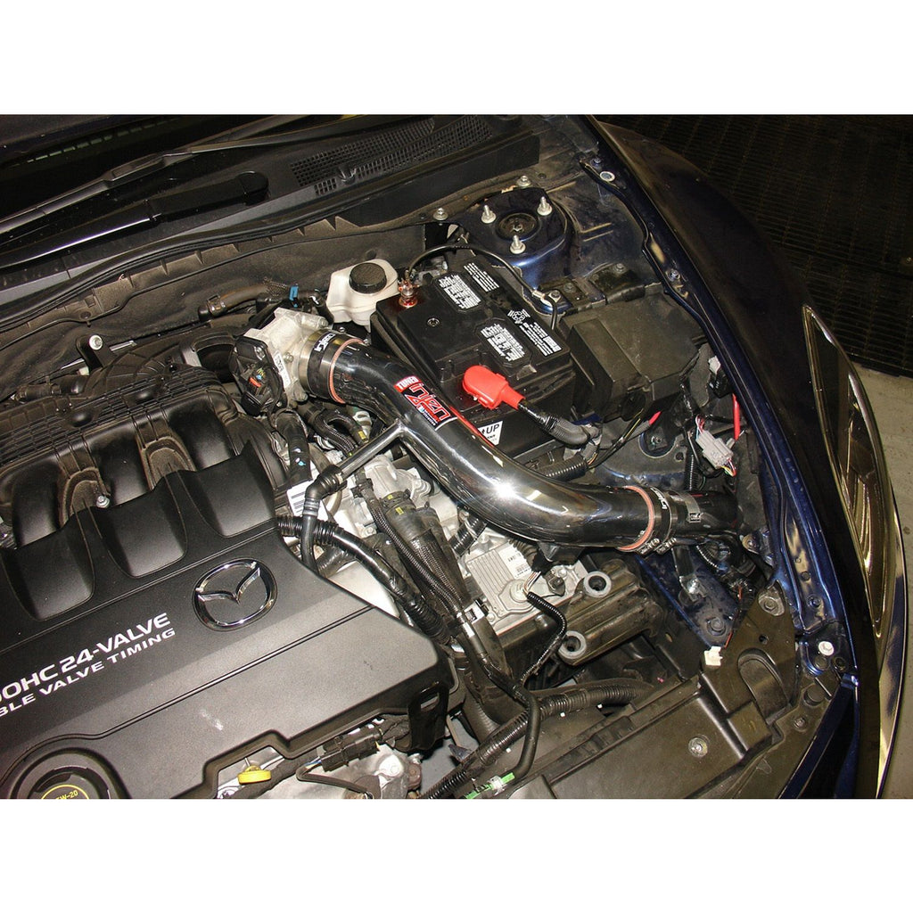 09-10-Mazda-6-3.7L-V6-Black-Tuned-Cold-Air-Intake-W-Mr-Tech-And-Web-Nano-Fiber-Dry-Filter