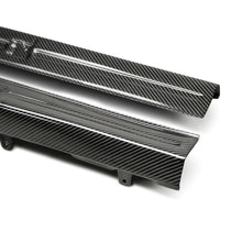 Load image into Gallery viewer, 09-10-Nissan-Gtr-R35-Oem-Style-Carbon-Fiber-Door-Sills-(Pair)