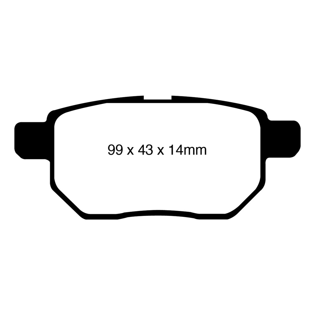 09-10-Pontiac-Vibe-1.8-Redstuff-Rear-Brake-Pads