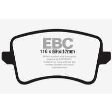 Load image into Gallery viewer, 09-11-Audi-A4-2.0-Turbo-Greenstuff-Rear-Brake-Pads