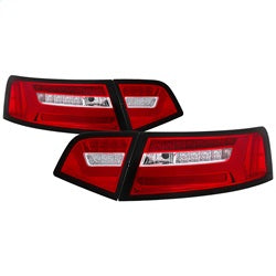 09-11-Audi-A6-Led-Tail-Lights---Red-Clear-(Alt-Yd-Aa609-Led-Rc)