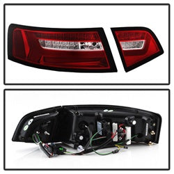 09-11-Audi-A6-Led-Tail-Lights---Red-Clear-(Alt-Yd-Aa609-Led-Rc)