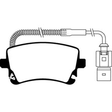 Load image into Gallery viewer, 09-11-Audi-A6-Quattro-3.0-Supercharged-Greenstuff-Rear-Brake-Pads