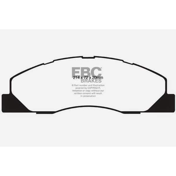 09-11-Dodge-Ram-2500-Pick-Up-5.7-2Wd4Wd-Yellowstuff-Front-Brake-Pads