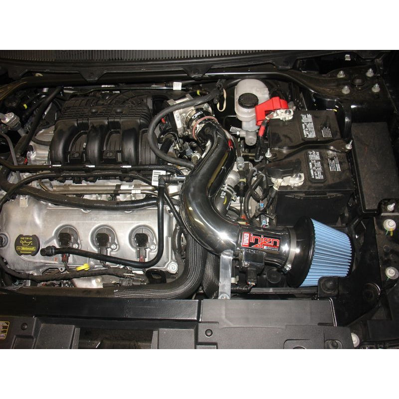 09-11-Ford-Flex-3.5L-V6-Power-Flow-W-Power-Box-Polished-Air-Intake-System