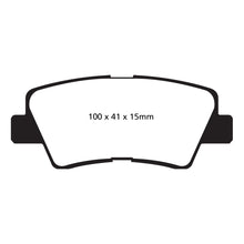 Load image into Gallery viewer, 09-11-Hyundai-Azera-3.3-Greenstuff-Rear-Brake-Pads