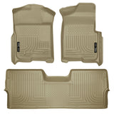 Husky Liners 98333 Front & 2nd Seat Floor Liners (Footwell Coverage)